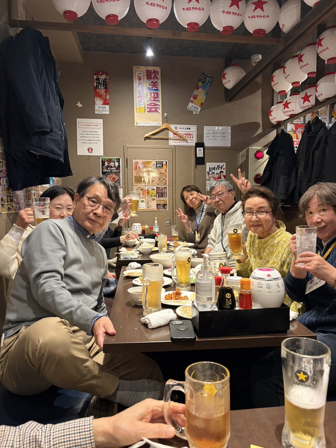 親睦会の様子 5